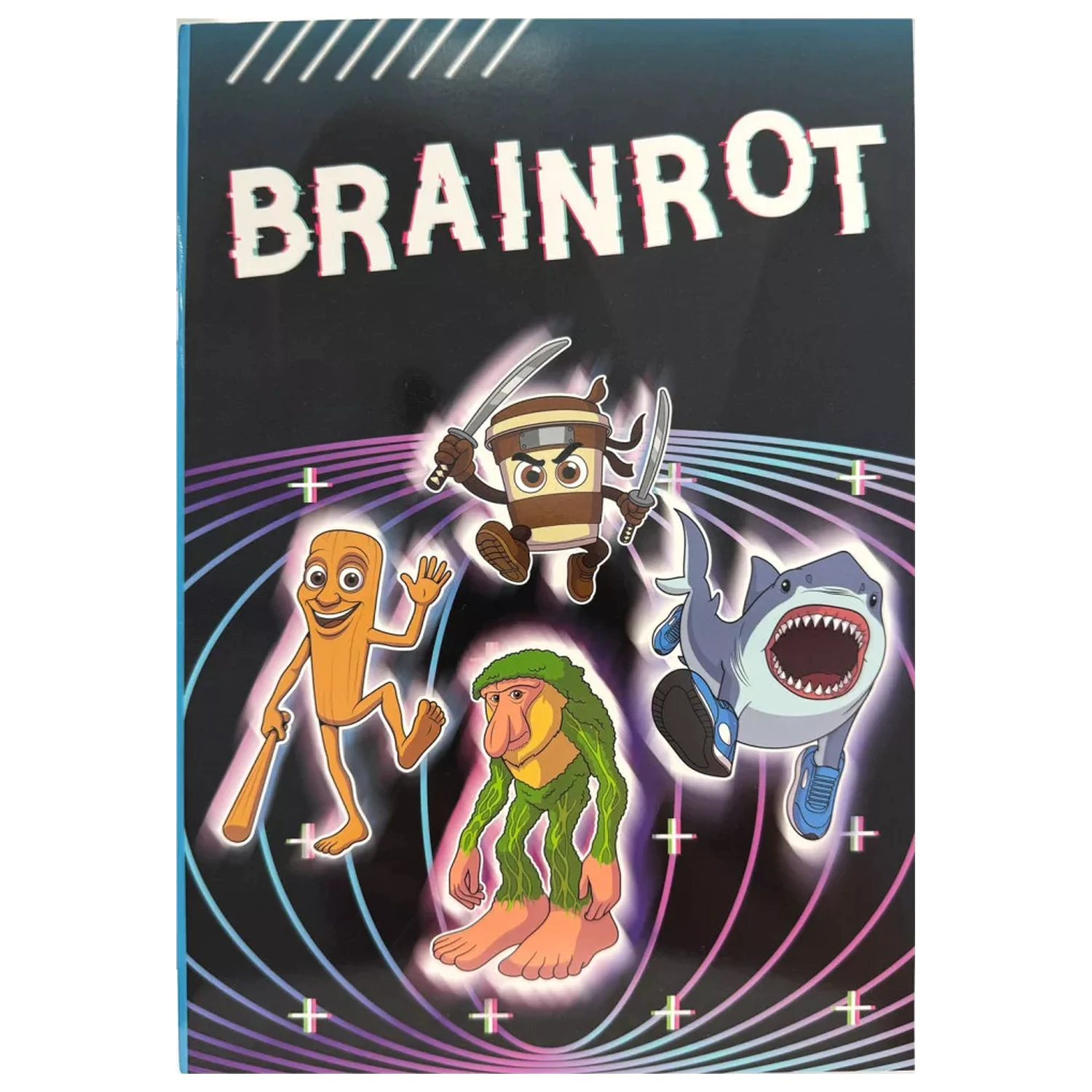 Brainrot Sahur B/5 bilježnica s crtama, 40 stranica fotografija proizvoda