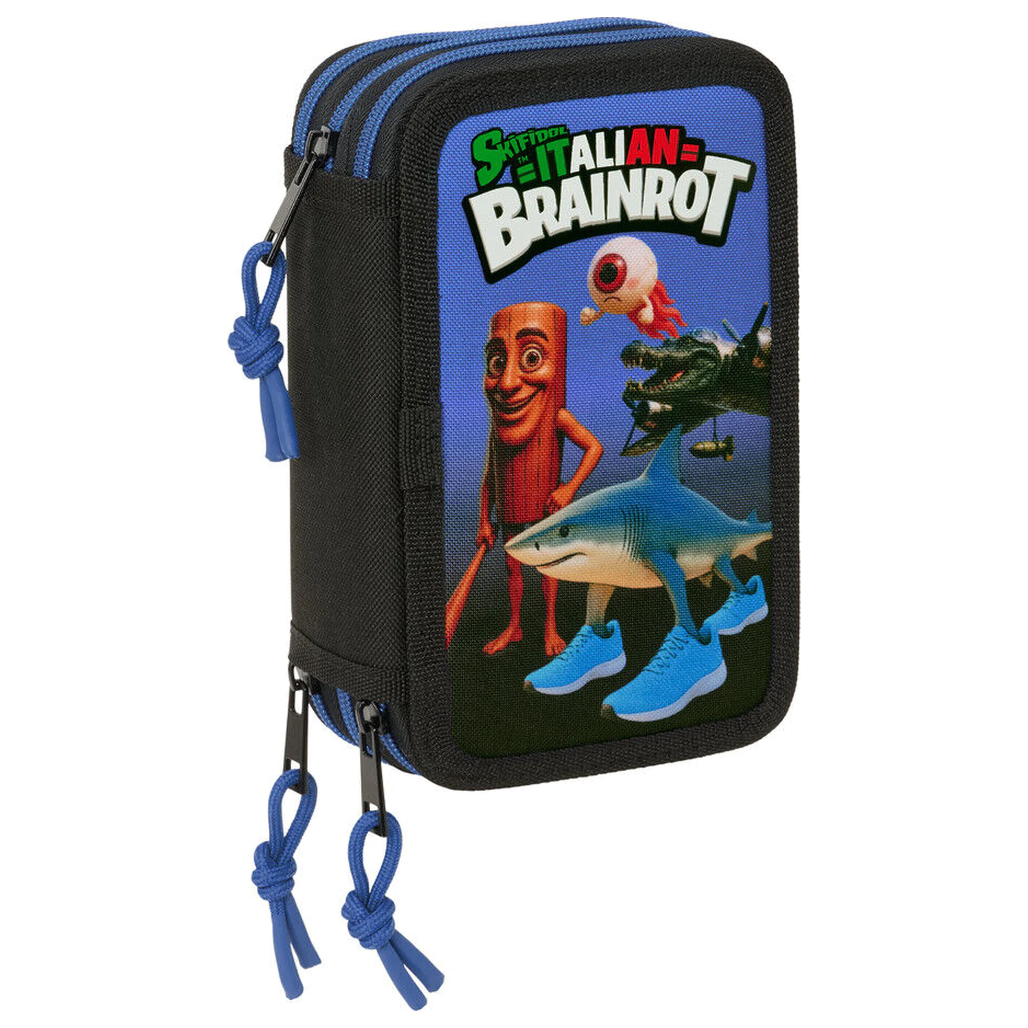 Brainrot trostruka pernica 37 komada fotografija proizvoda