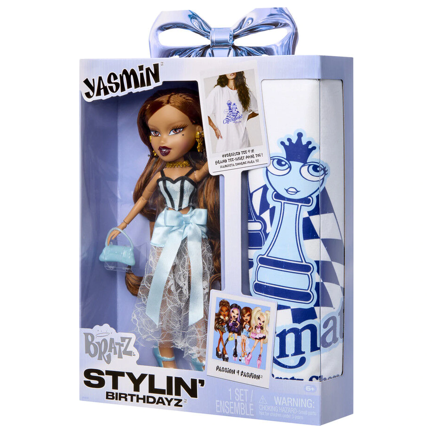 Bratz Stylin Birthday Yasmin lutka + majica fotografija proizvoda