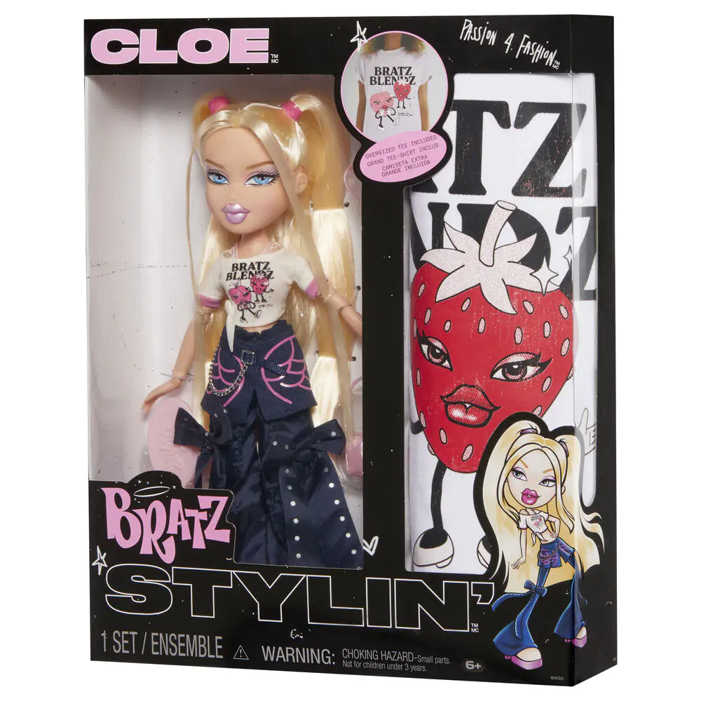 Bratz Stylin Cloe lutka + majica kratkih rukava fotografija proizvoda