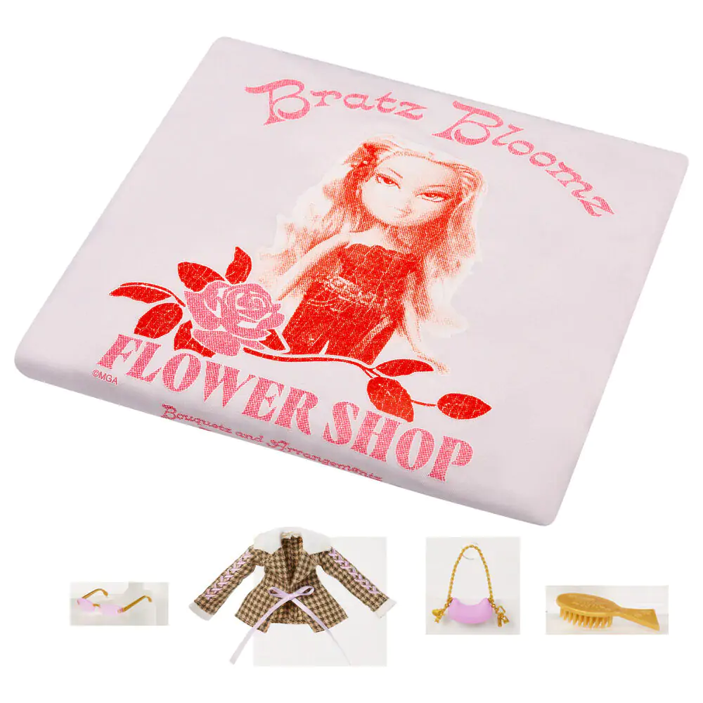 Bratz Stylin Yasmin lutka + majica kratkih rukava fotografija proizvoda