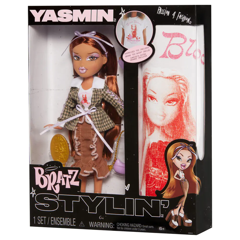 Bratz Stylin Yasmin lutka + majica kratkih rukava fotografija proizvoda