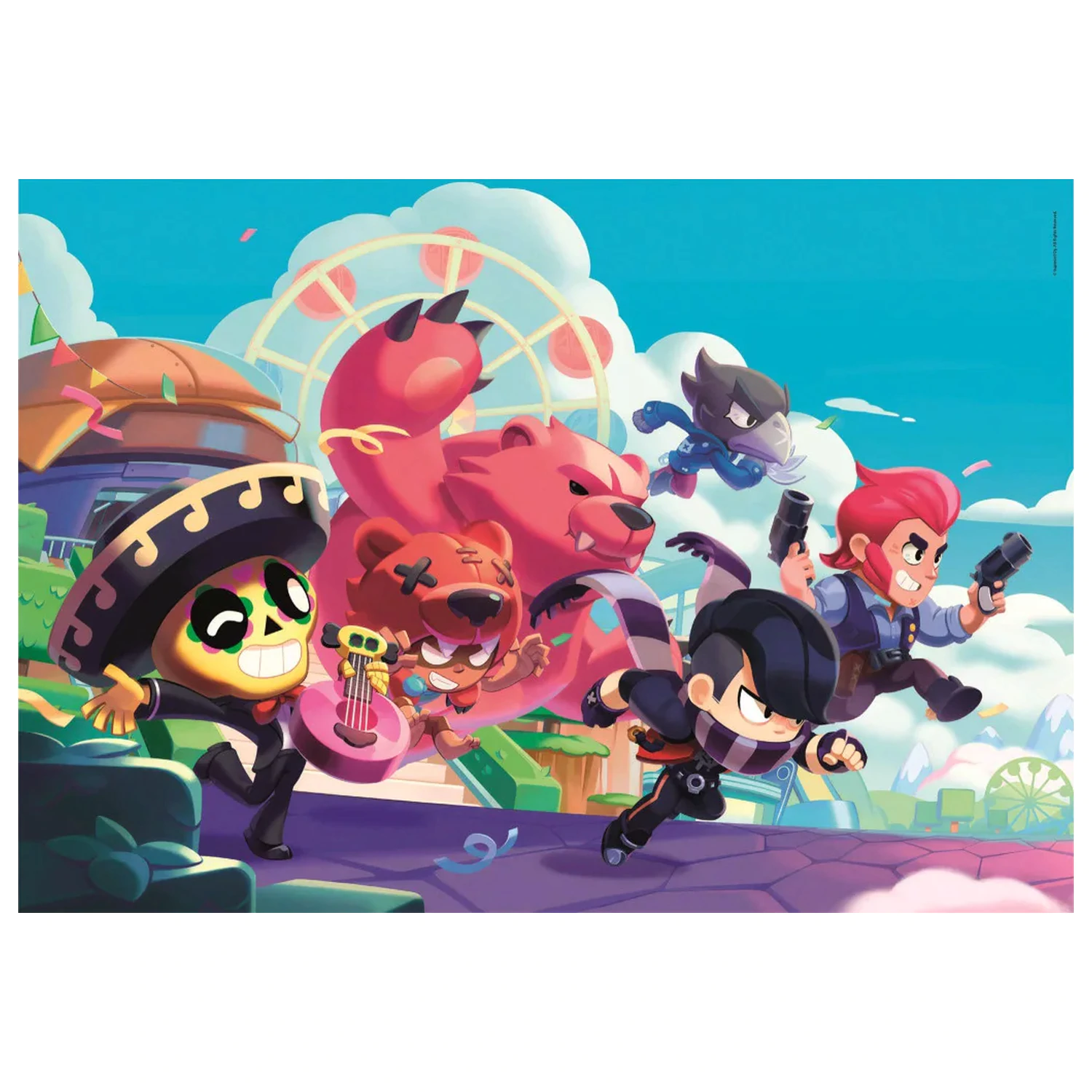 Brawl Stars Battle Rush slagalica od 180 dijelova fotografija proizvoda