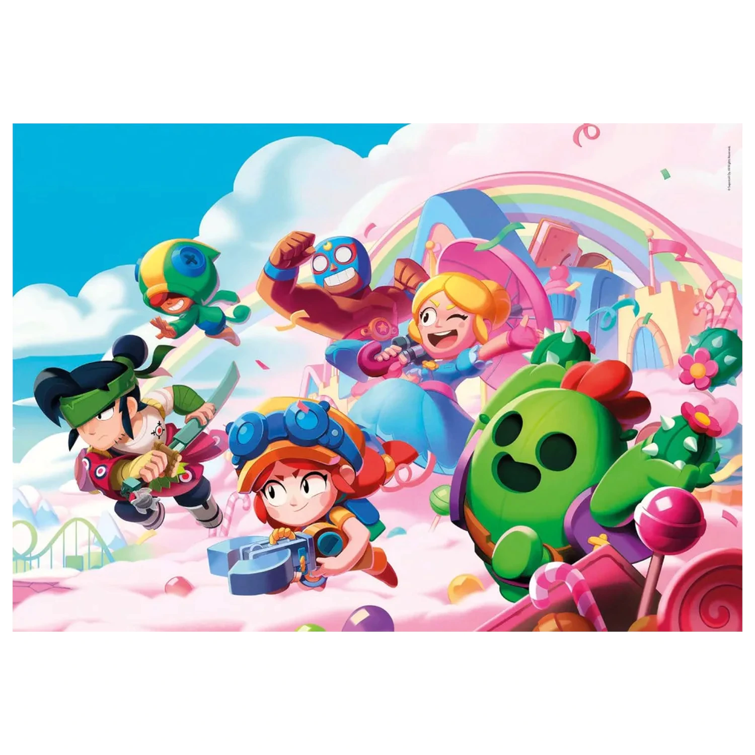 Brawl Stars Rainbow slagalica od 180 komada fotografija proizvoda