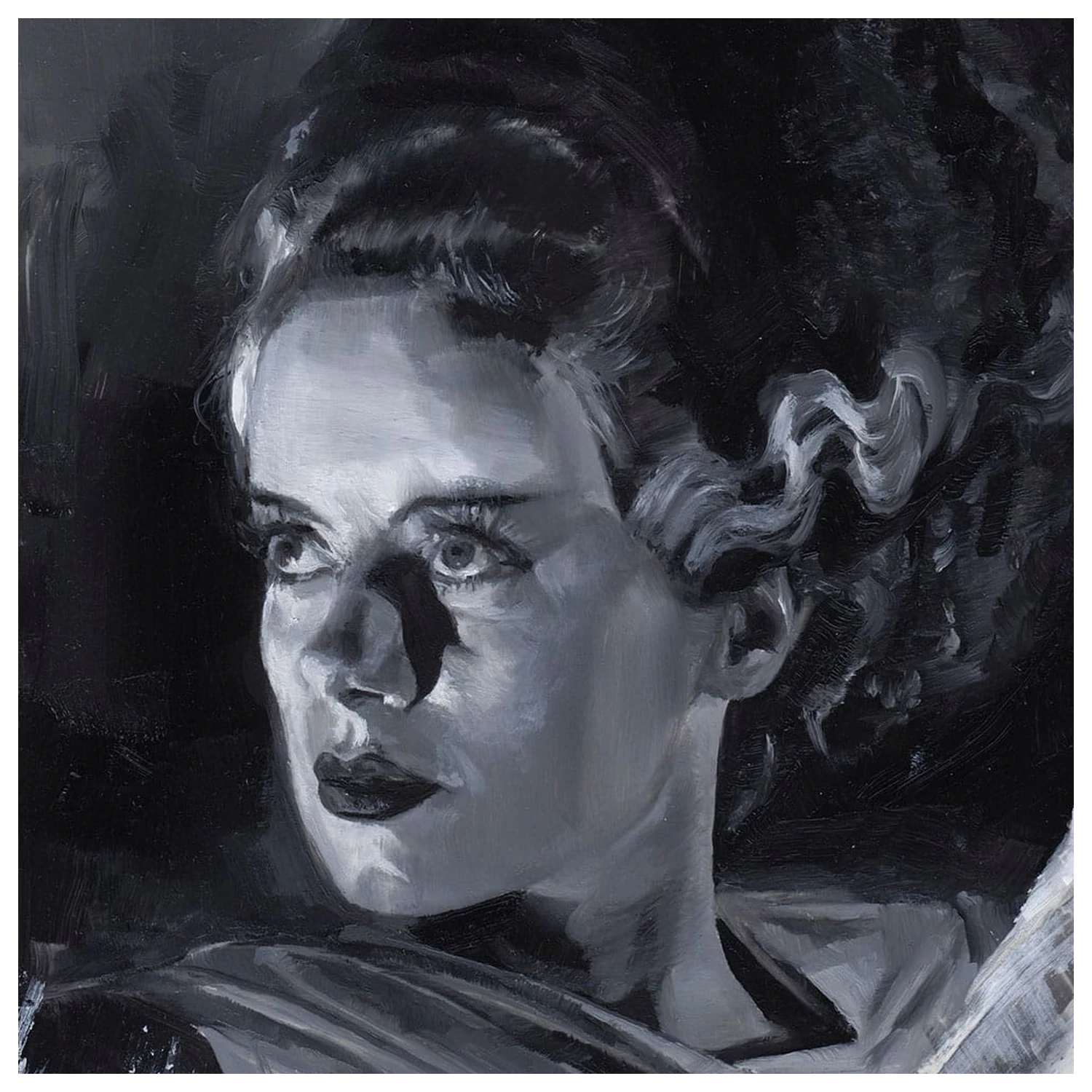 Bride of Frankenstein Art print Bride of Frankenstein by Chris Valentine 41 x 31 cm - bez okvira fotografija proizvoda