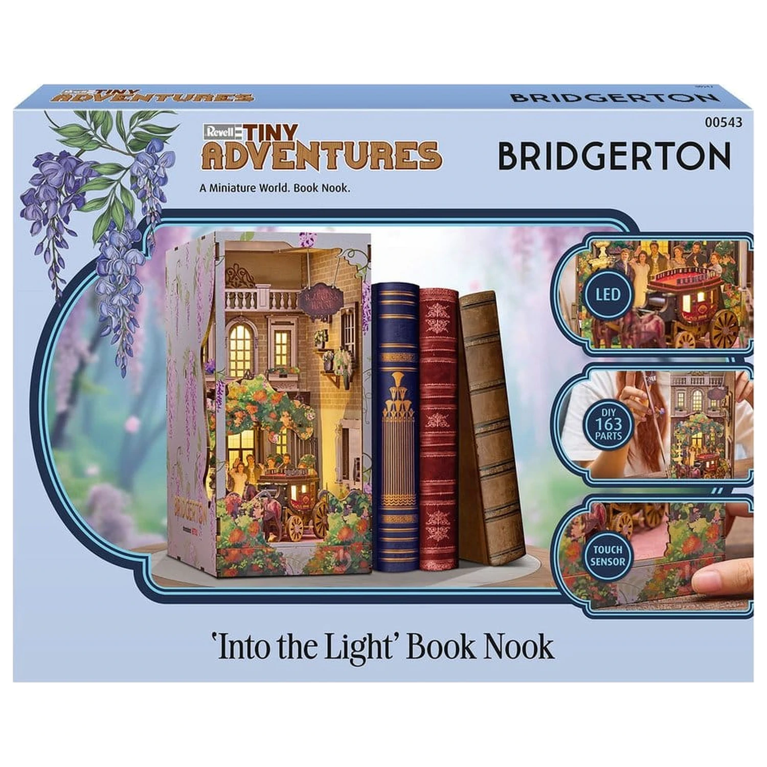 Bridgerton Tiny Adventures Book Nook mini diorama Into the Light 18 cm fotografija proizvoda