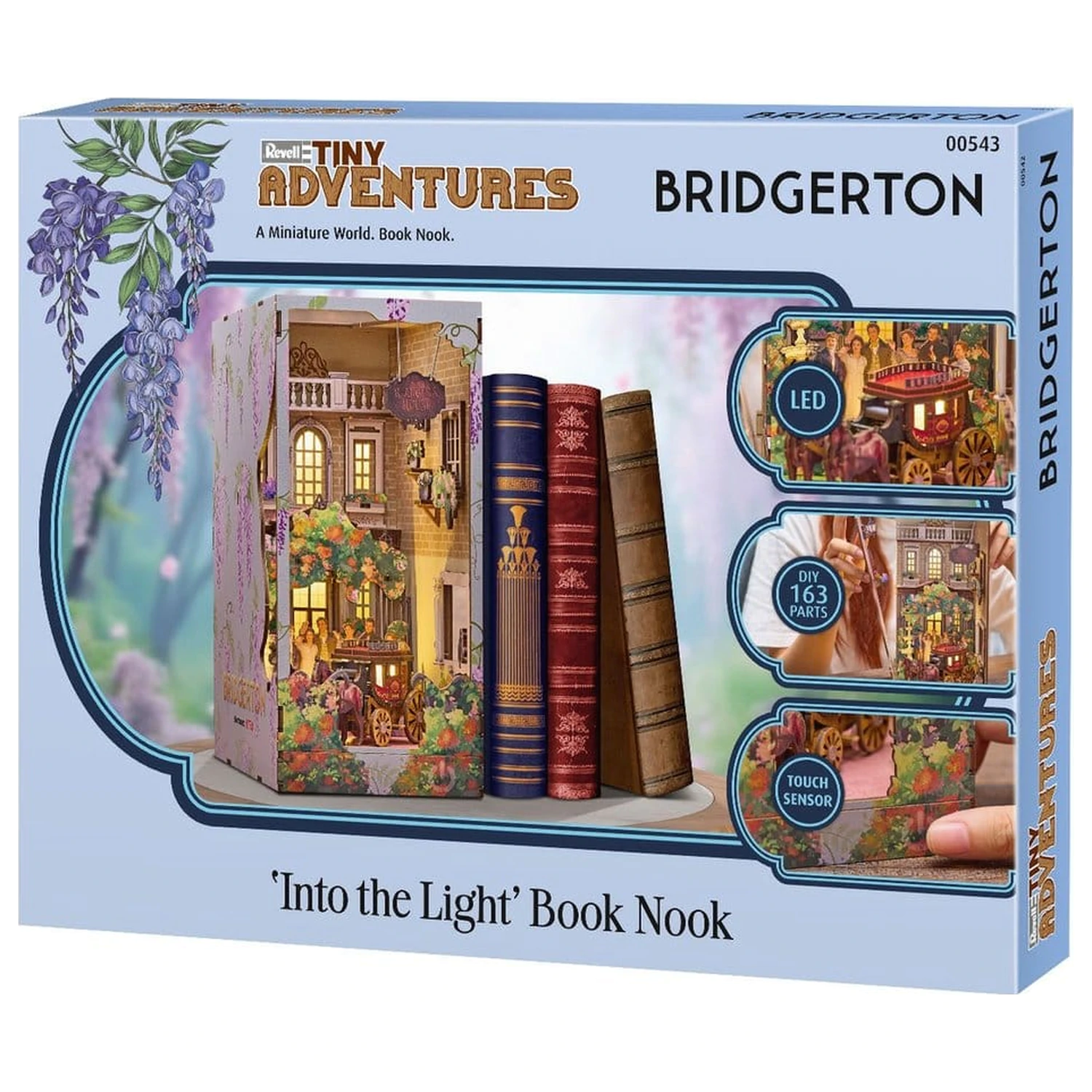 Bridgerton Tiny Adventures Book Nook mini diorama Into the Light 18 cm fotografija proizvoda