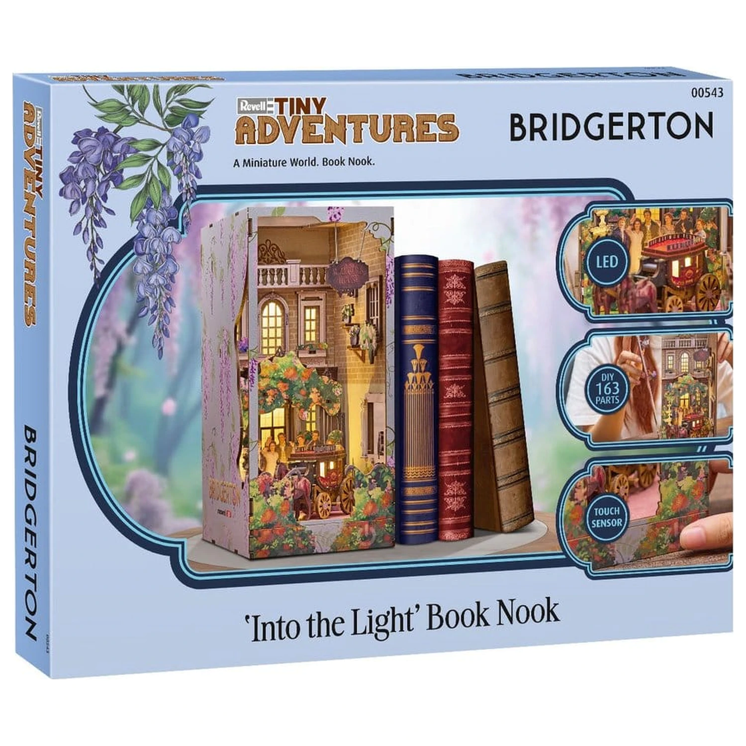 Bridgerton Tiny Adventures Book Nook mini diorama Into the Light 18 cm fotografija proizvoda