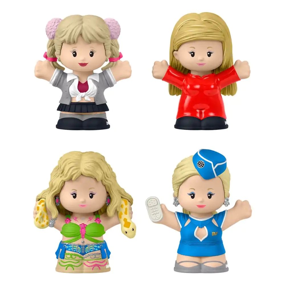 Britney Spears Fisher-Price Little People Collector Mini Figure 4-Pack 7 cm fotografija proizvoda