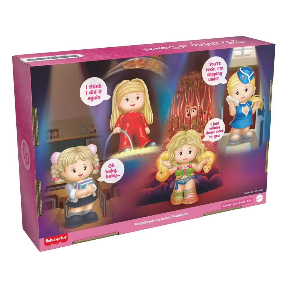 Britney Spears Fisher-Price Little People Collector Mini Figure 4-Pack 7 cm fotografija proizvoda