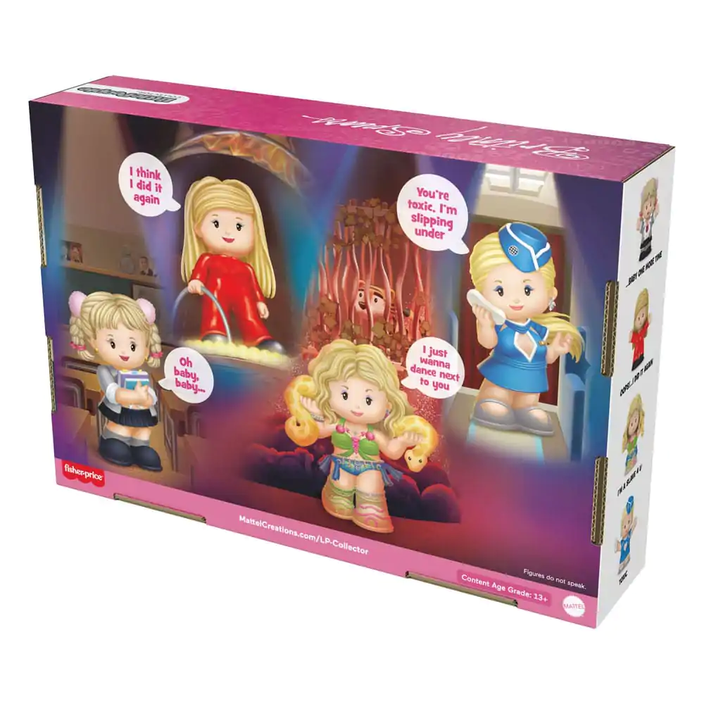 Britney Spears Fisher-Price Little People Collector Mini Figure 4-Pack 7 cm fotografija proizvoda