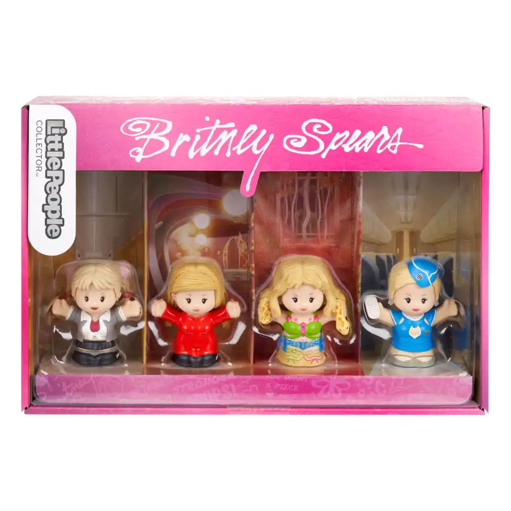 Britney Spears Fisher-Price Little People Collector Mini Figure 4-Pack 7 cm fotografija proizvoda