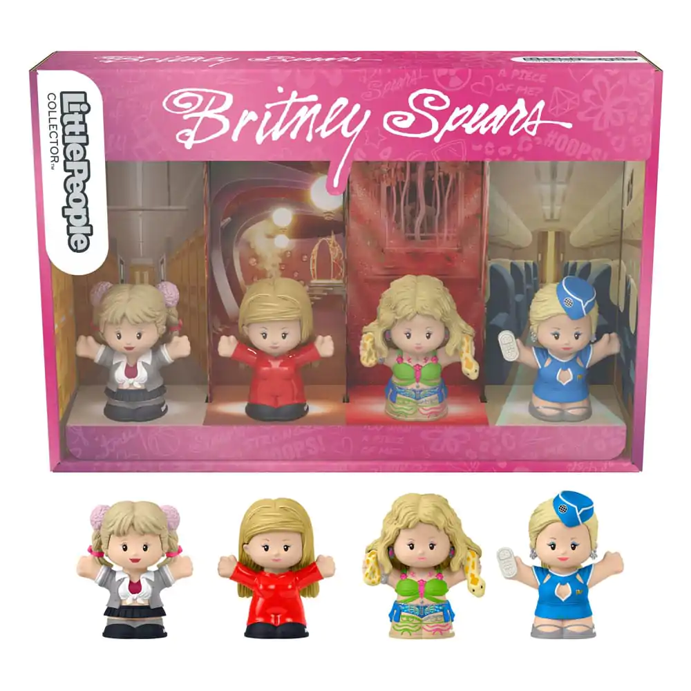 Britney Spears Fisher-Price Little People Collector Mini Figure 4-Pack 7 cm fotografija proizvoda
