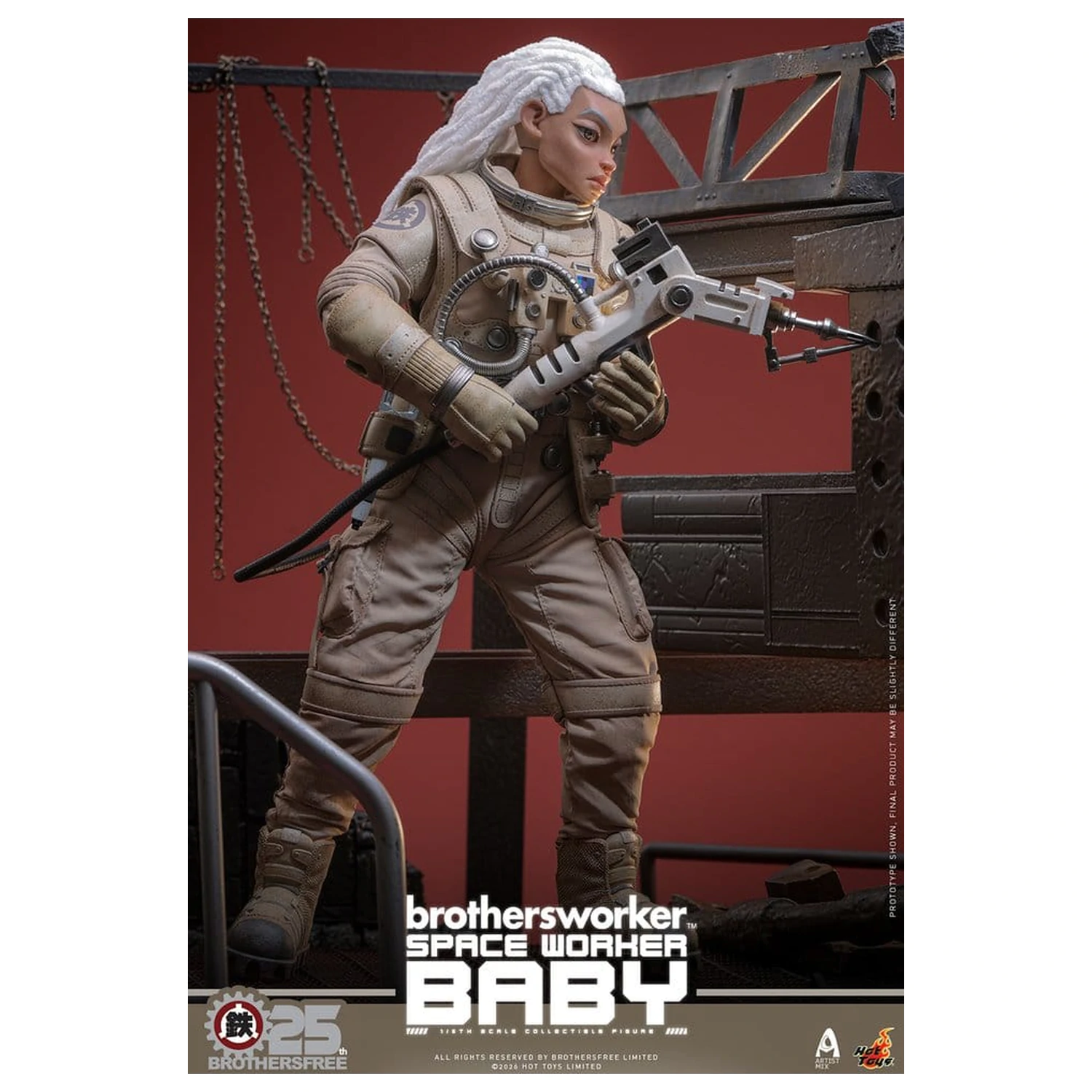 Brothersfree 1/6 figura za akciju Space Worker Baby (Brothersfree 25th Version) 28 cm fotografija proizvoda