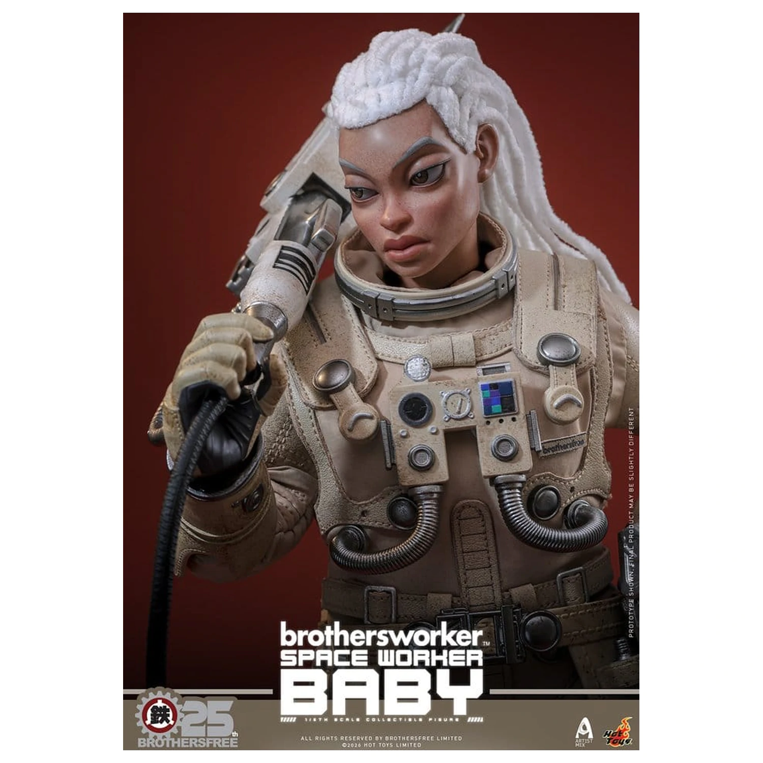 Brothersfree 1/6 figura za akciju Space Worker Baby (Brothersfree 25th Version) 28 cm fotografija proizvoda