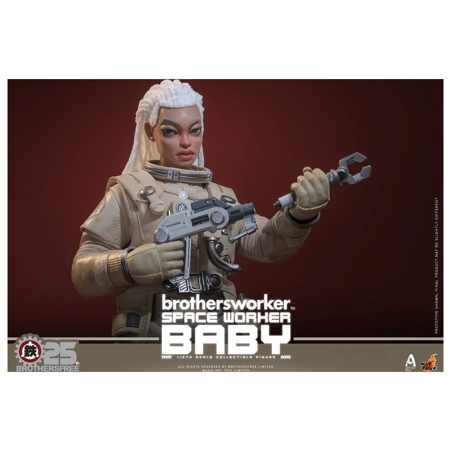 Brothersfree 1/6 figura za akciju Space Worker Baby (Brothersfree 25th Version) 28 cm fotografija proizvoda