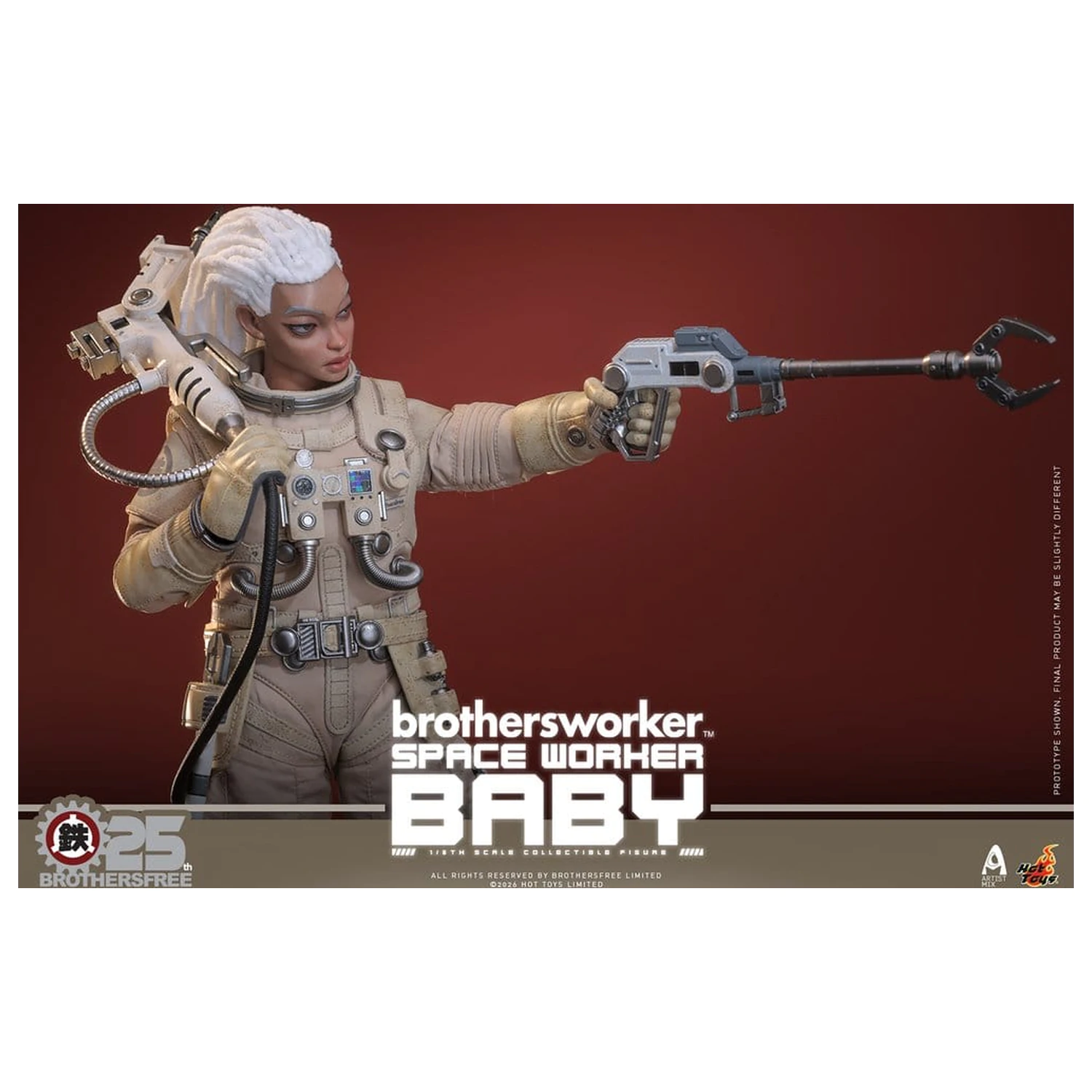 Brothersfree 1/6 figura za akciju Space Worker Baby (Brothersfree 25th Version) 28 cm fotografija proizvoda