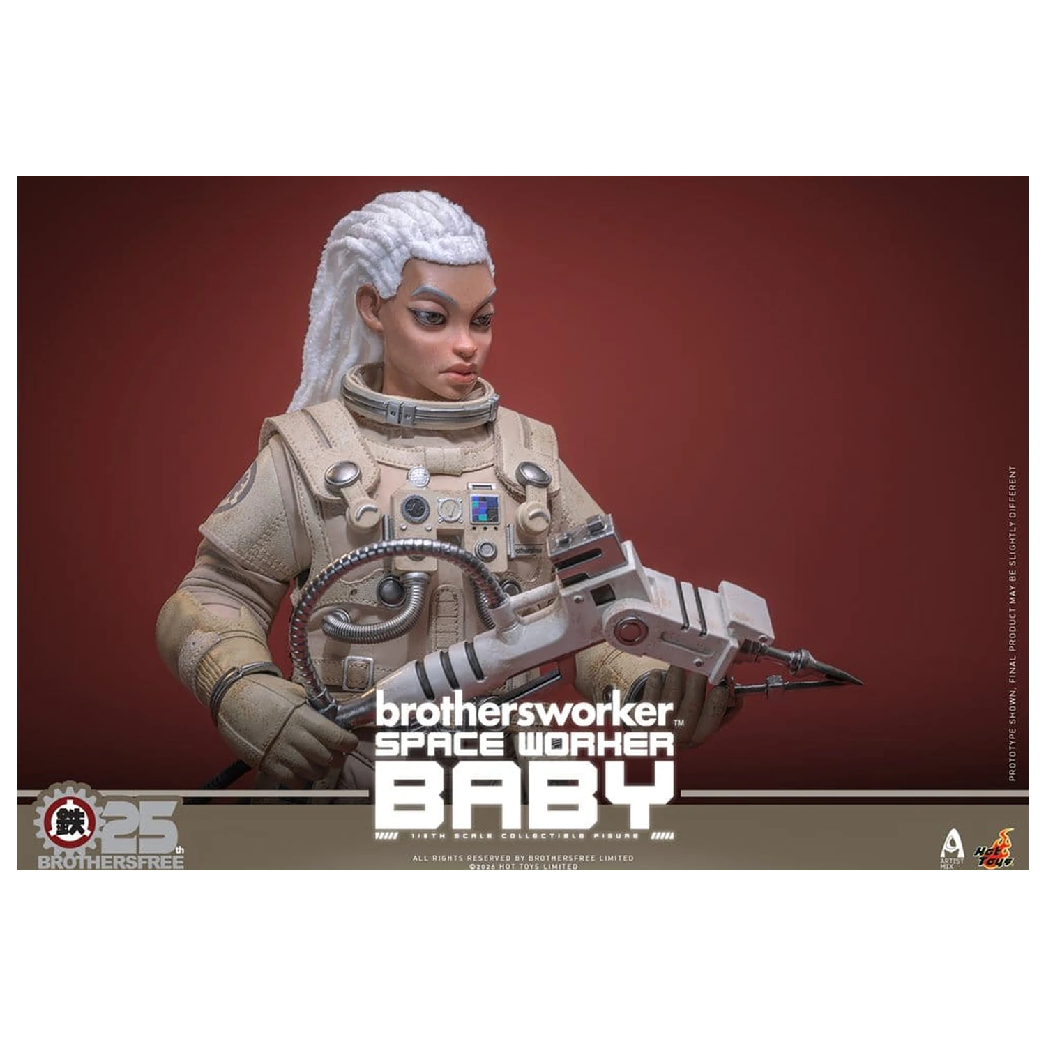 Brothersfree 1/6 figura za akciju Space Worker Baby (Brothersfree 25th Version) 28 cm fotografija proizvoda