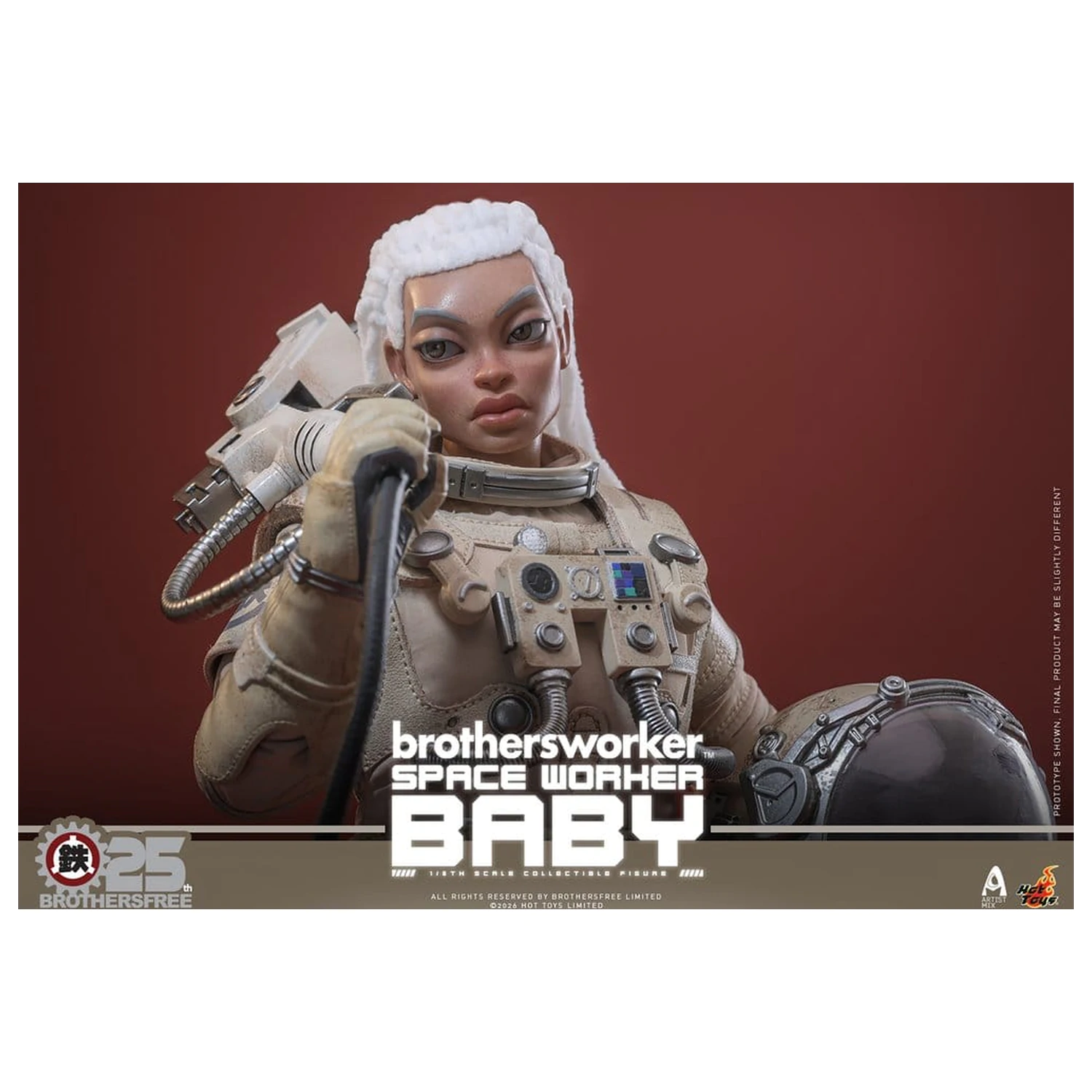 Brothersfree 1/6 figura za akciju Space Worker Baby (Brothersfree 25th Version) 28 cm fotografija proizvoda