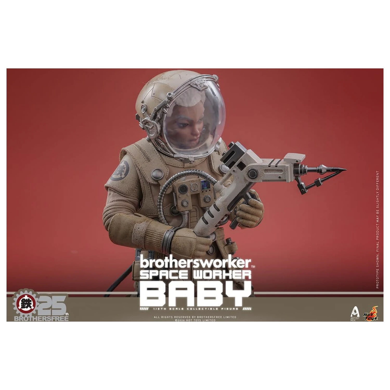 Brothersfree 1/6 figura za akciju Space Worker Baby (Brothersfree 25th Version) 28 cm fotografija proizvoda