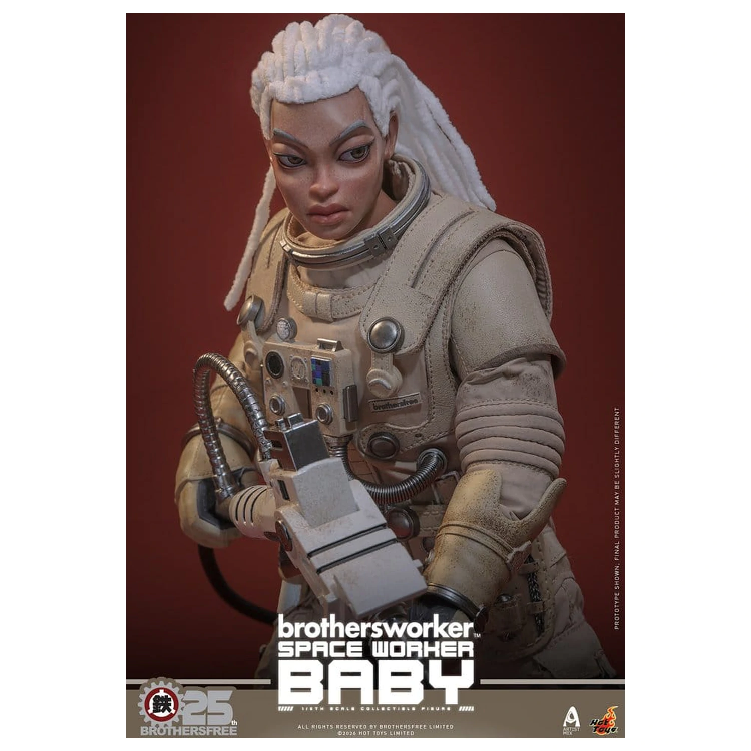Brothersfree 1/6 figura za akciju Space Worker Baby (Brothersfree 25th Version) 28 cm fotografija proizvoda