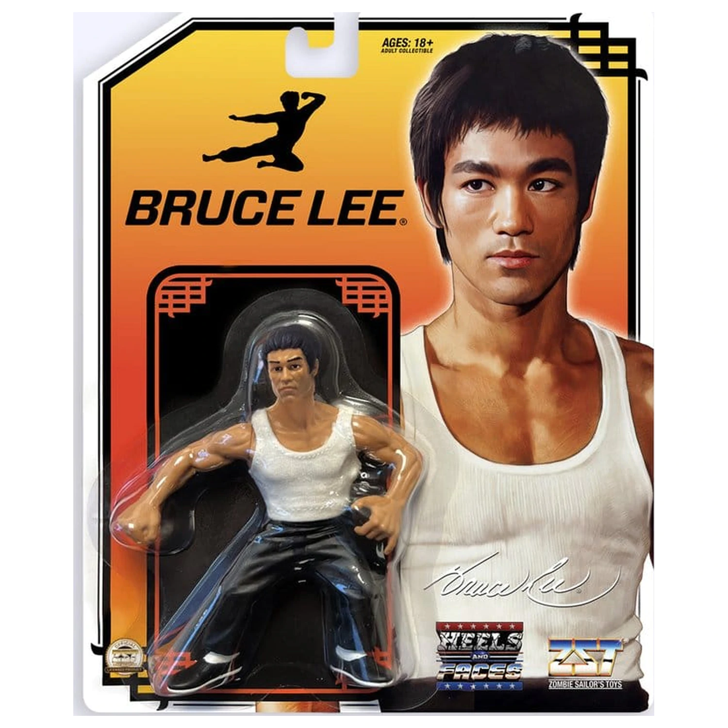 Bruce Lee Zombie Sailor's Toys akcijska figura (Dragon) White Tank Top 11 cm fotografija proizvoda