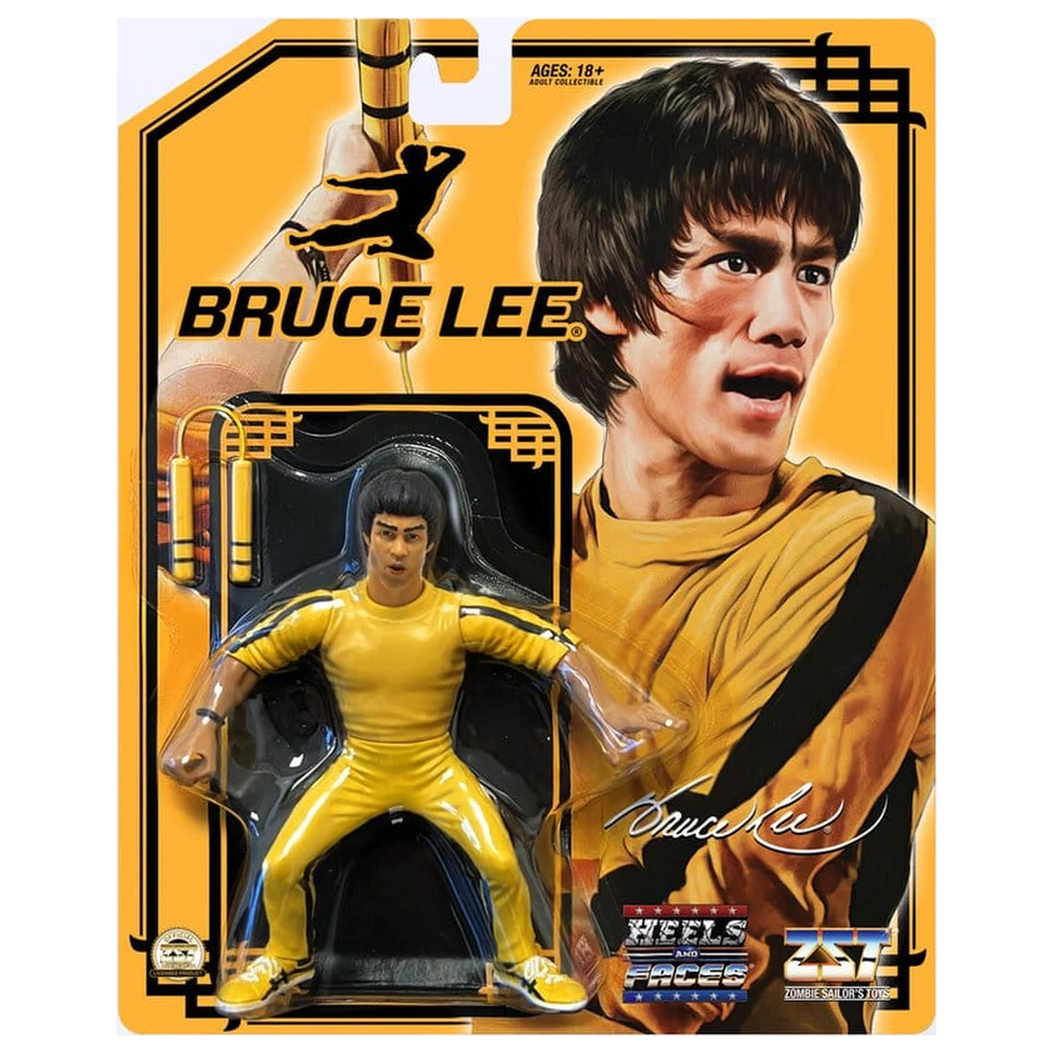 Bruce Lee Zombie Sailor's Toys akcijska figura Žuta trenirka 11 cm fotografija proizvoda