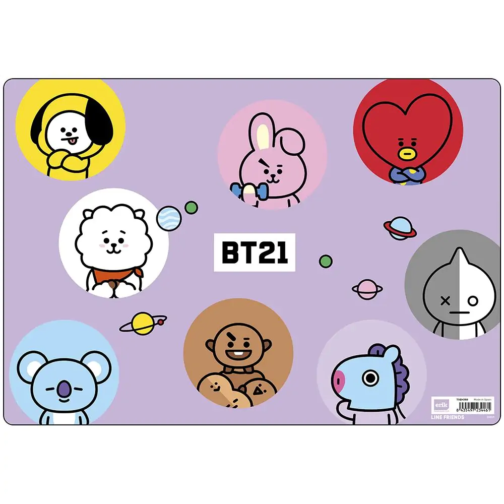 BT21 podloga za stol fotografija proizvoda