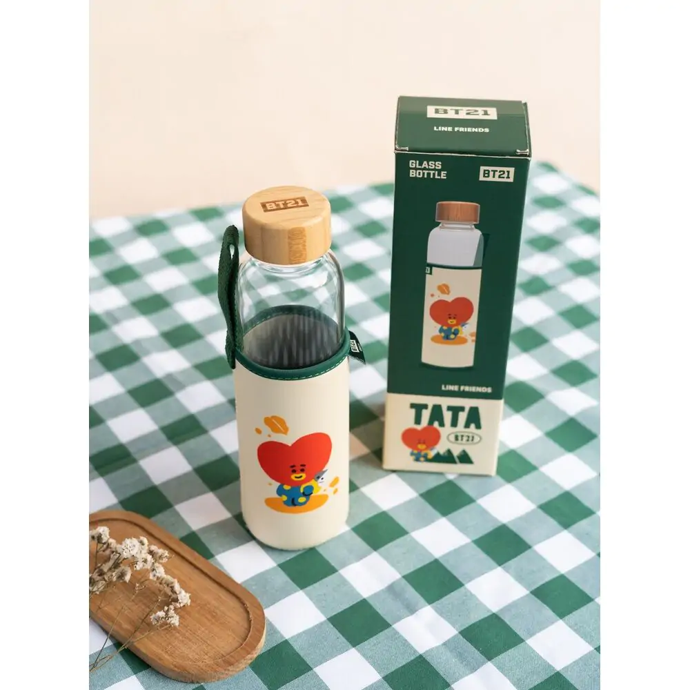 BT21 Tata staklena boca 500 ml fotografija proizvoda