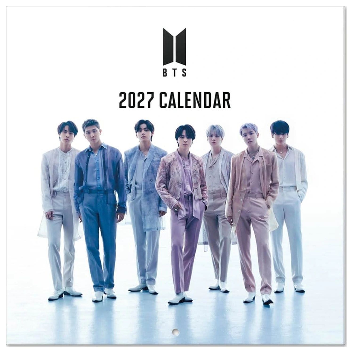 BTS 2027 Zidni kalendar 30 x 30 cm fotografija proizvoda