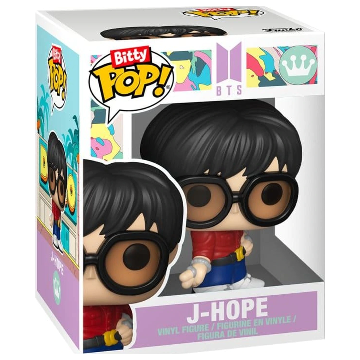 BTS Bitty Funko POP! Stages Vinyl figura J-Hope (Dynamite) 2,5 cm fotografija proizvoda