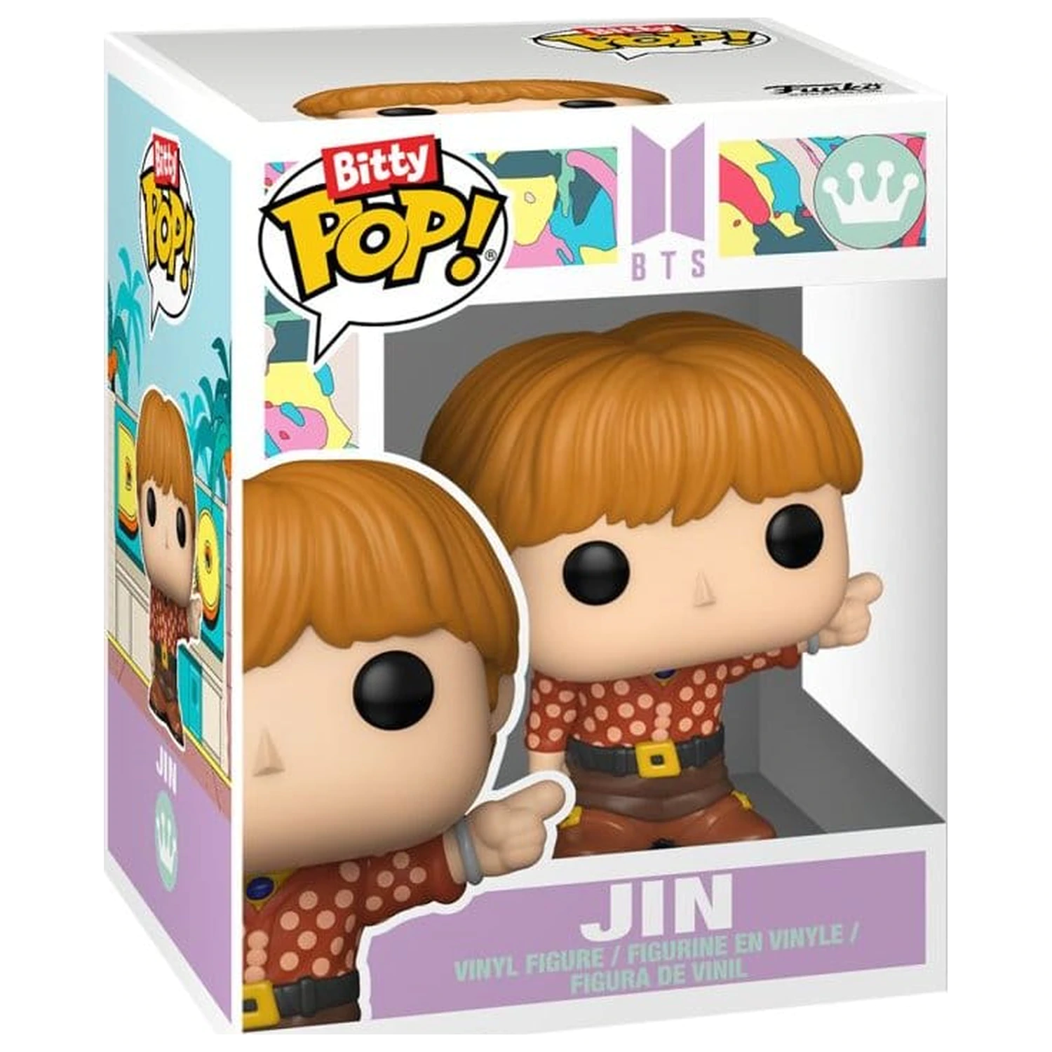 BTS Bitty Funko POP! Stages Vinilna figura Jin (Dynamite) 2,5 cm fotografija proizvoda