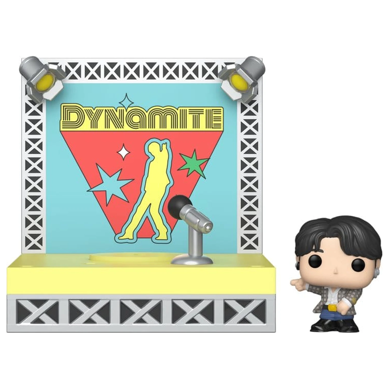 BTS Bitty Funko POP! Stages Vinilna figura Jung Kook (Dynamite) 2,5 cm fotografija proizvoda