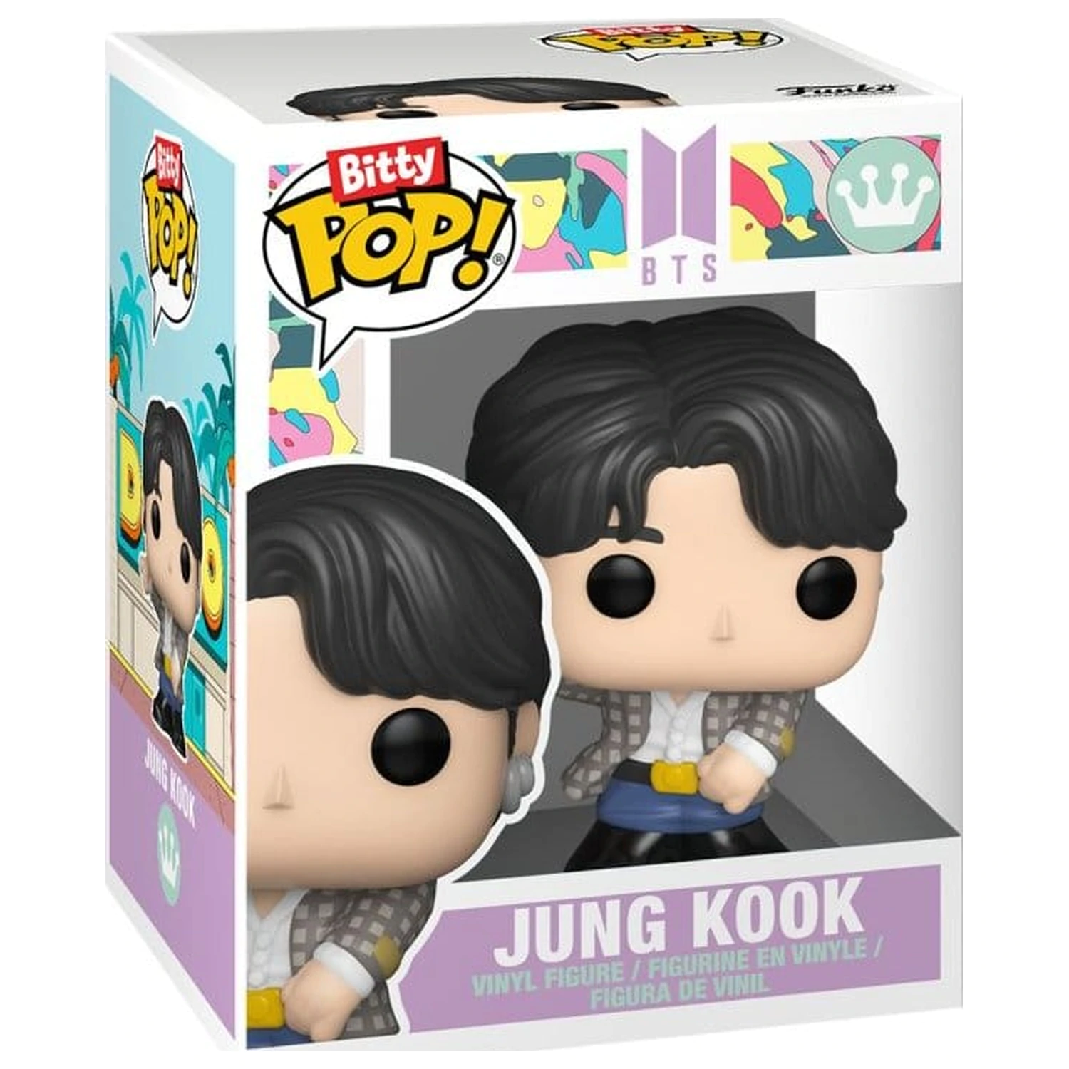 BTS Bitty Funko POP! Stages Vinilna figura Jung Kook (Dynamite) 2,5 cm fotografija proizvoda