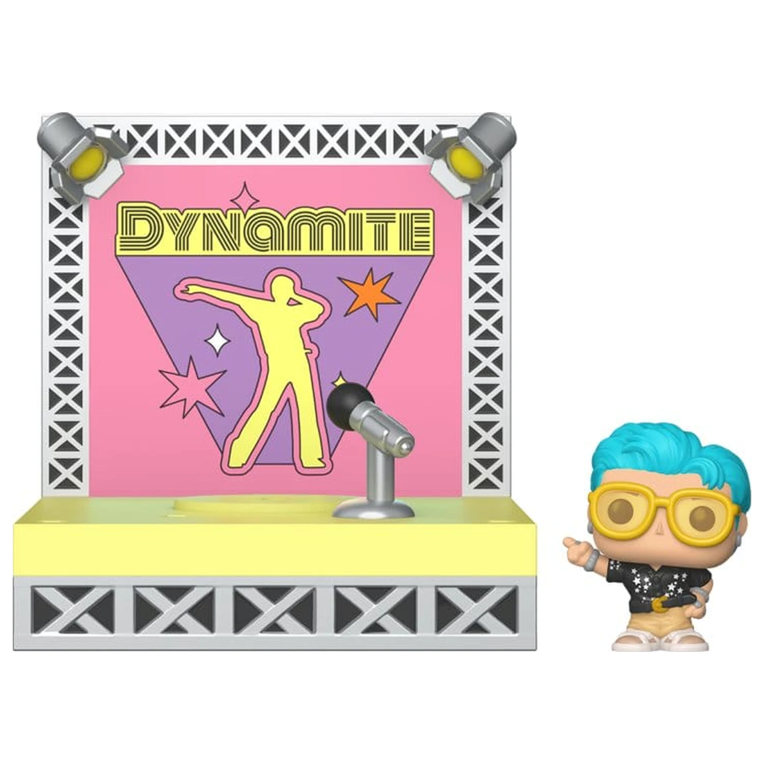 BTS Bitty Funko POP! Stages Vinilna figura RM (Dynamite) 2,5 cm fotografija proizvoda