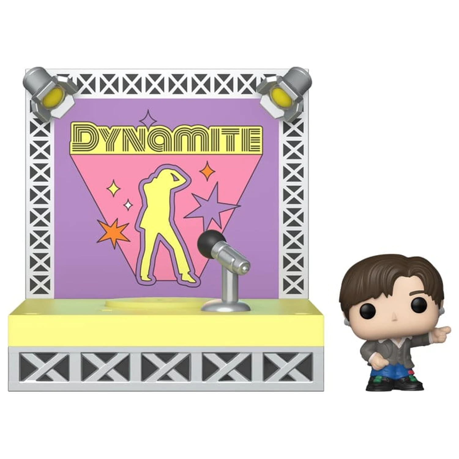 BTS Bitty Funko POP! Stages Vinilna Figura Suga (Dynamite) 2,5 cm fotografija proizvoda