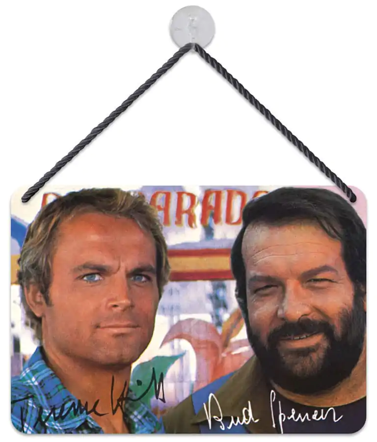 Bud Spencer & Terence Hill Limena ploča Autogram 16,5 x 11,5 cm fotografija proizvoda