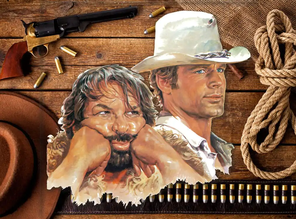 Bud Spencer & Terence Hill 3D metalna ploča Bud & Terence 45 x 45 cm fotografija proizvoda