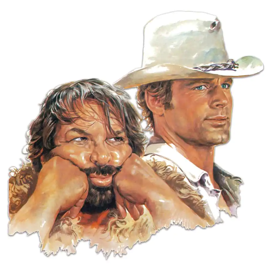 Bud Spencer & Terence Hill 3D metalna ploča Bud & Terence 45 x 45 cm fotografija proizvoda