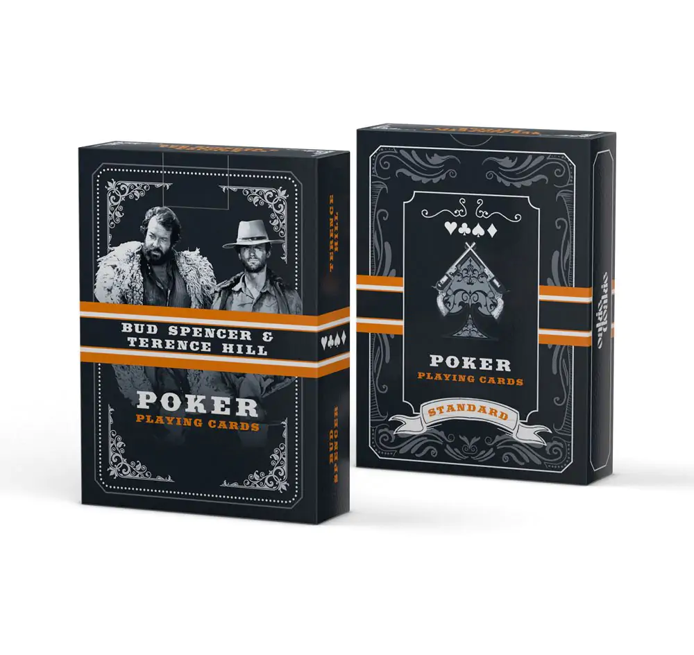 Bud Spencer & Terence Hill Poker Igraće Karte Western fotografija proizvoda