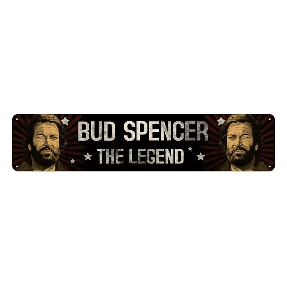 Bud Spencer Metalna ploča The Legend 46 x 10 cm fotografija proizvoda