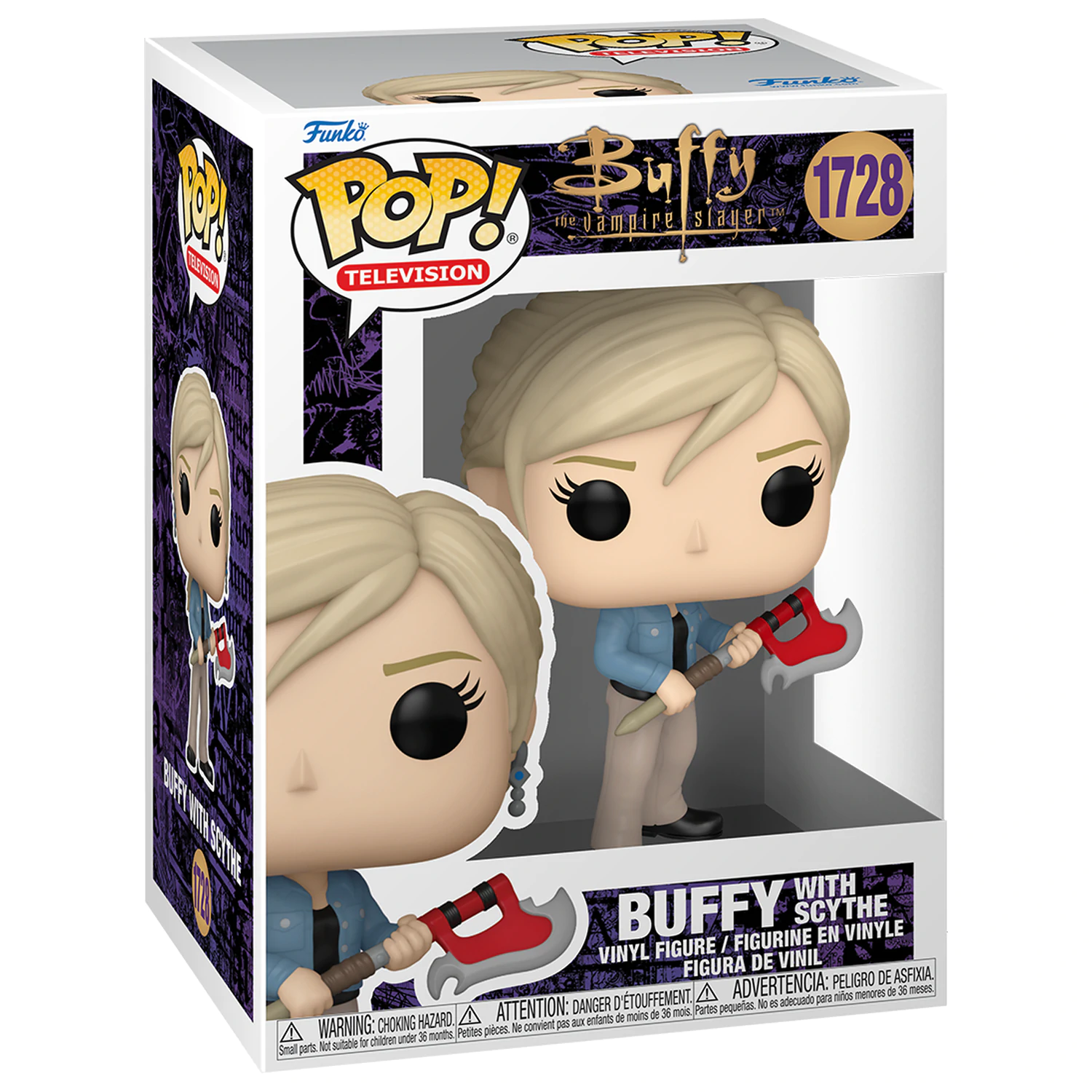 Buffy the Vampire Slayer Funko POP! TV vinilna figura Buffy sa kosom 9 cm fotografija proizvoda