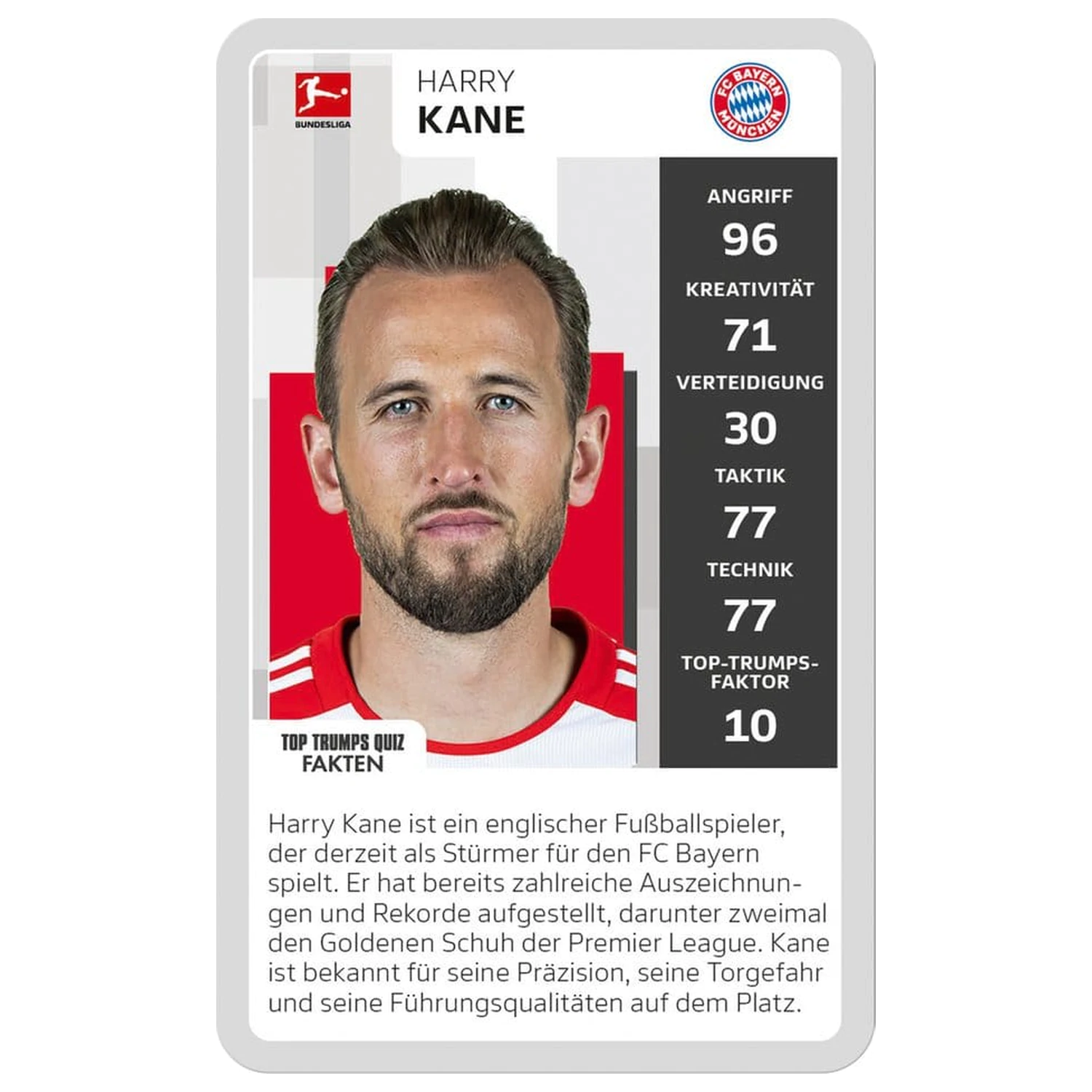 Bundesliga 2 Edition kartaška igra Top Trumps Collectables *njemačka verzija* fotografija proizvoda
