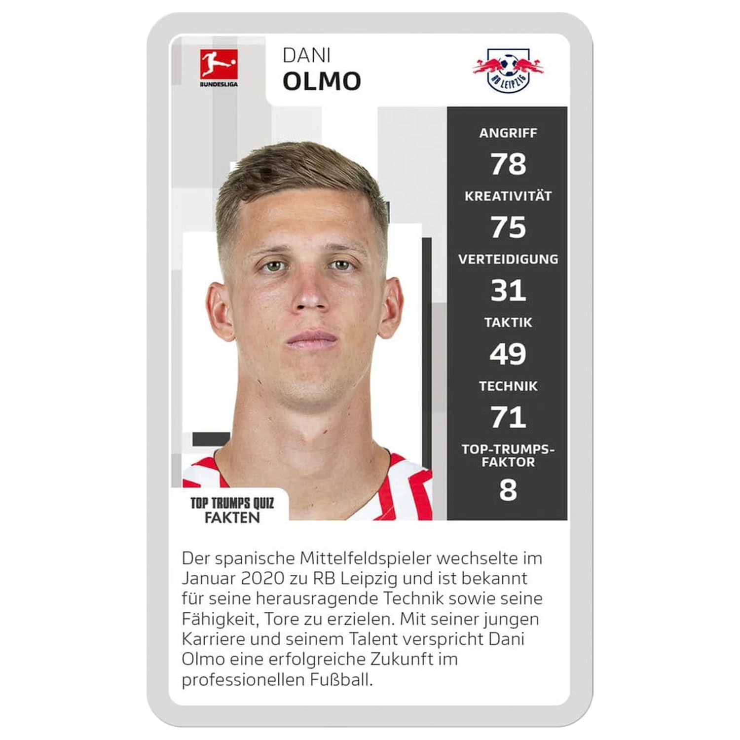 Bundesliga 2 Edition kartaška igra Top Trumps Collectables *njemačka verzija* fotografija proizvoda