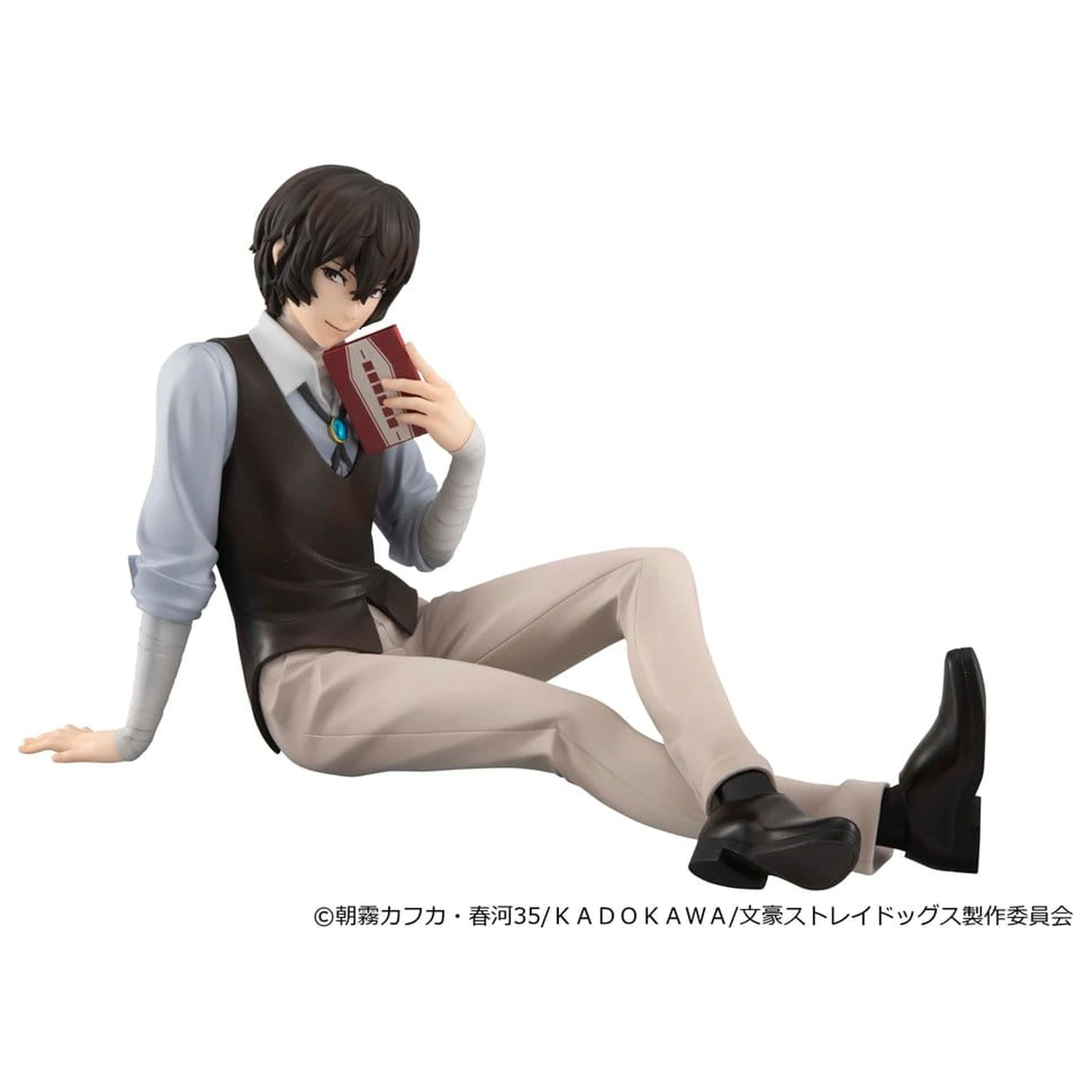 Bungo Stray Dogs G.E.M. Series PVC figura Dazai san Palm Size fotografija proizvoda