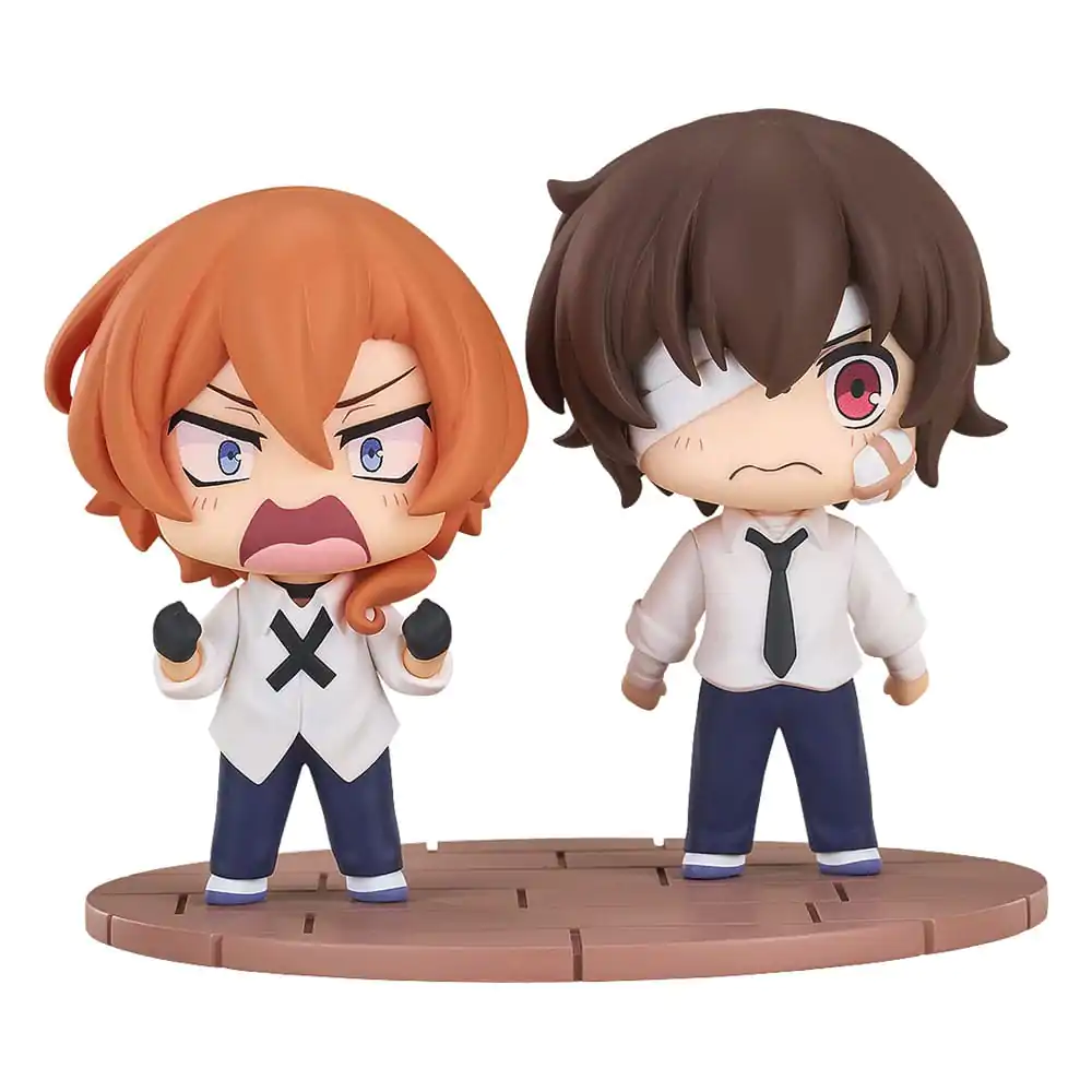 Bungo Stray Dogs Wan! Chibi Figure Osamu Dazai & Chuya Nakahara: Fourteen-Year-Old Ver. 8 cm fotografija proizvoda