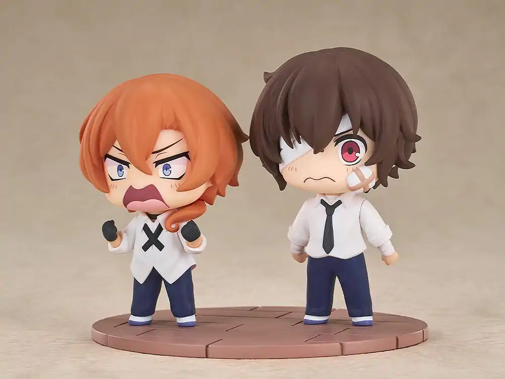 Bungo Stray Dogs Wan! Chibi Figure Osamu Dazai & Chuya Nakahara: Fourteen-Year-Old Ver. 8 cm fotografija proizvoda