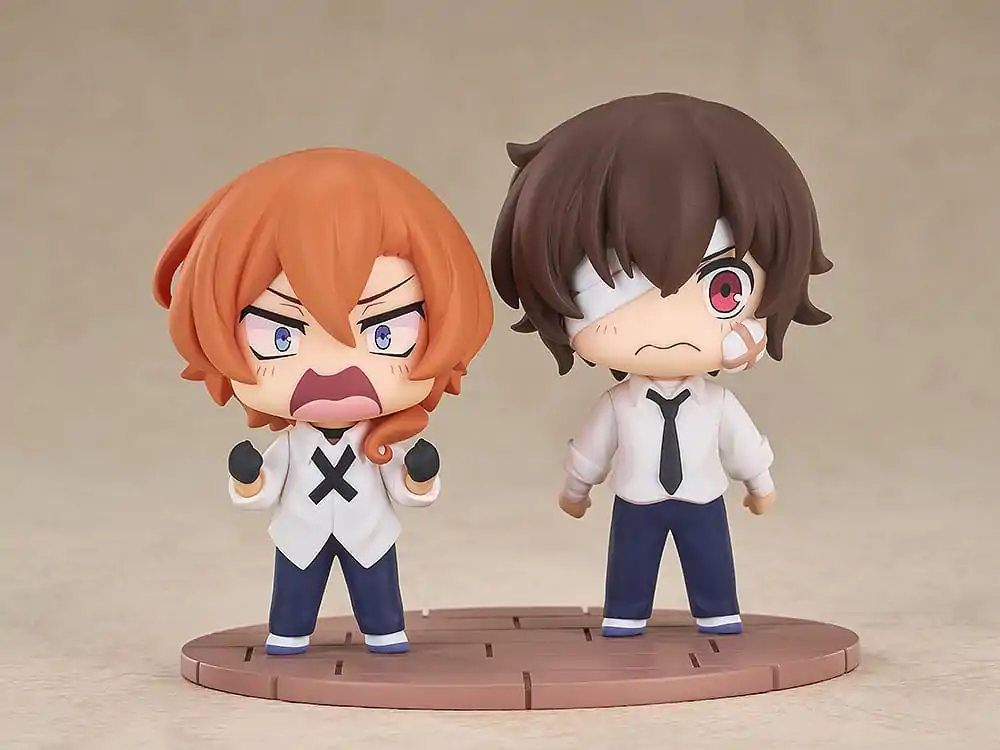 Bungo Stray Dogs Wan! Chibi Figure Osamu Dazai & Chuya Nakahara: Fourteen-Year-Old Ver. 8 cm fotografija proizvoda