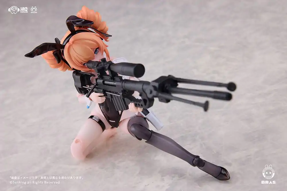 Bunny Rapid Action Squad akcijska figura Kit 1/12 Sniper Leoni 15 cm fotografija proizvoda