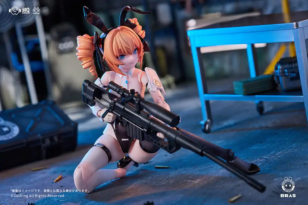 Bunny Rapid Action Squad akcijska figura Kit 1/12 Sniper Leoni 15 cm fotografija proizvoda